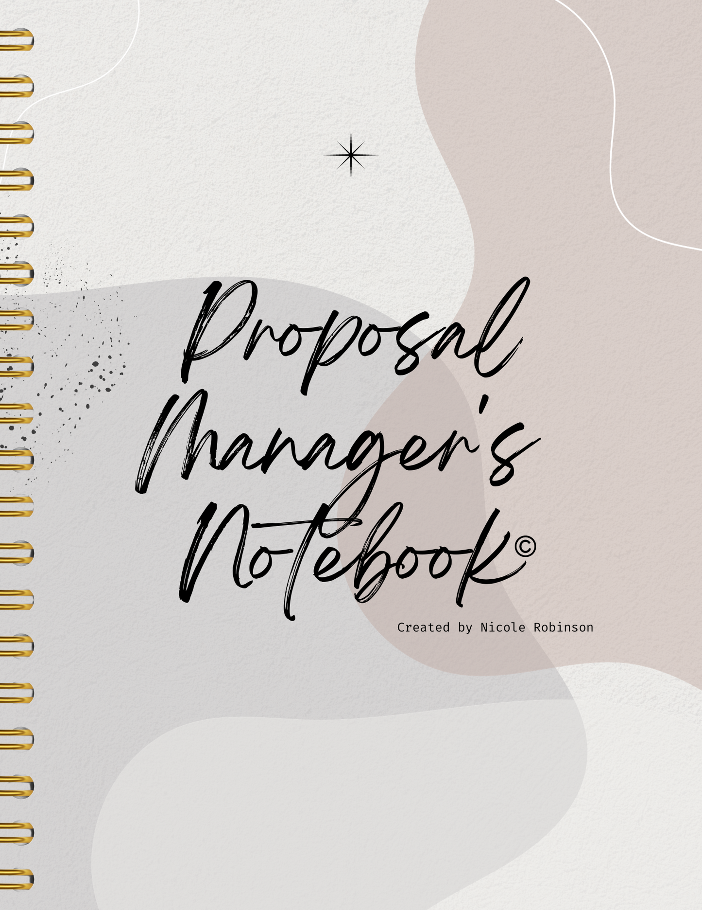 Digital Proposal Manager's Notebook